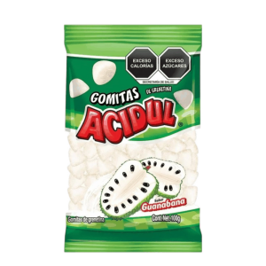 GOMA ACIDUL GUANABANA 30/100 GRS