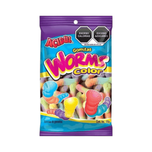 GOMA ACIDUL ORUGA NEON 30/100 GRS