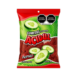 GOMA ACIDUL PEPINO ENCHILADO 30/100 GRS