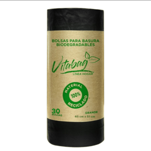 BOLSA VITABAG ROLLO P/BASURA NG. LIMON 43X51 30/30 PZ (32051)
