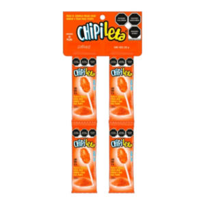 PAL. CHIPILETA SOLAPA NARANJA 36/20 PZS